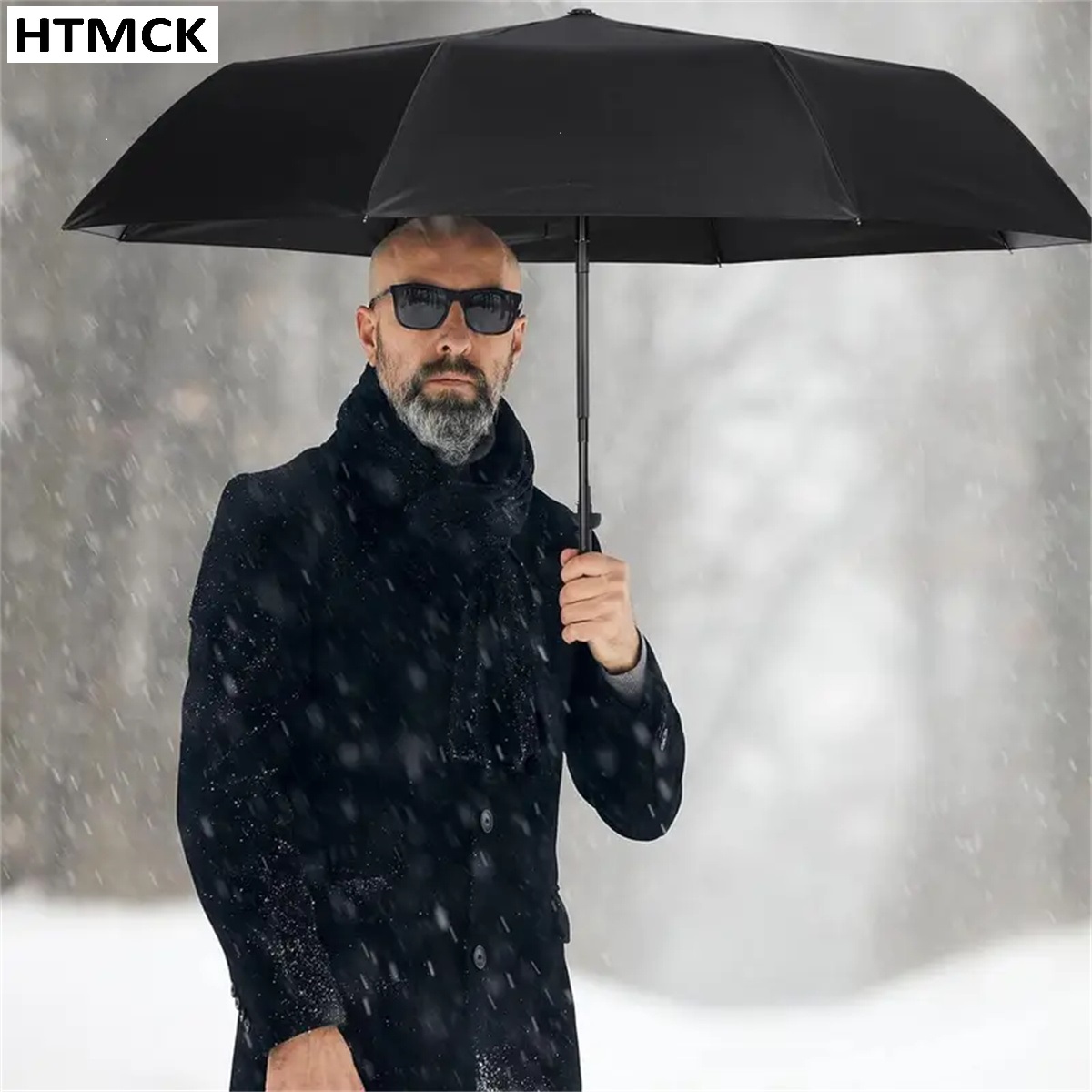 Travel Umbrella Compact - 8 Bone Auto Open Close Fold