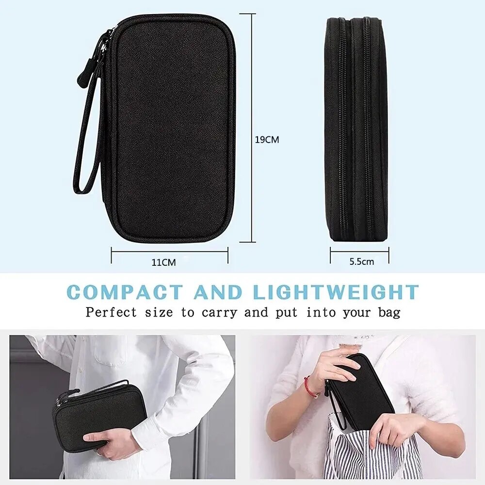 1Pc NEW Travel Organizer Bag C - Cable Organizer Travel recension och pris