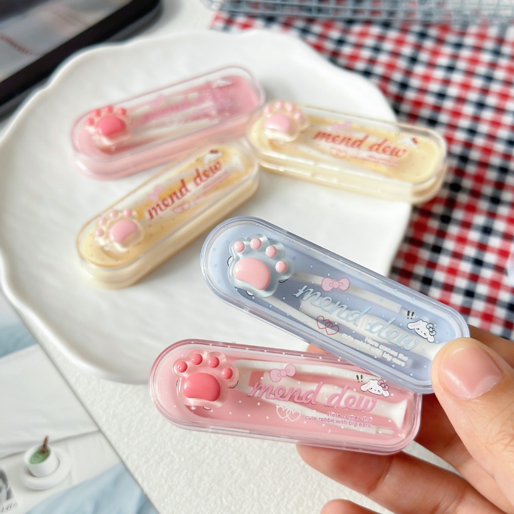 Frosted Bear Paw Contact Lens  - Travel Accessories Kit For Women recension och pris