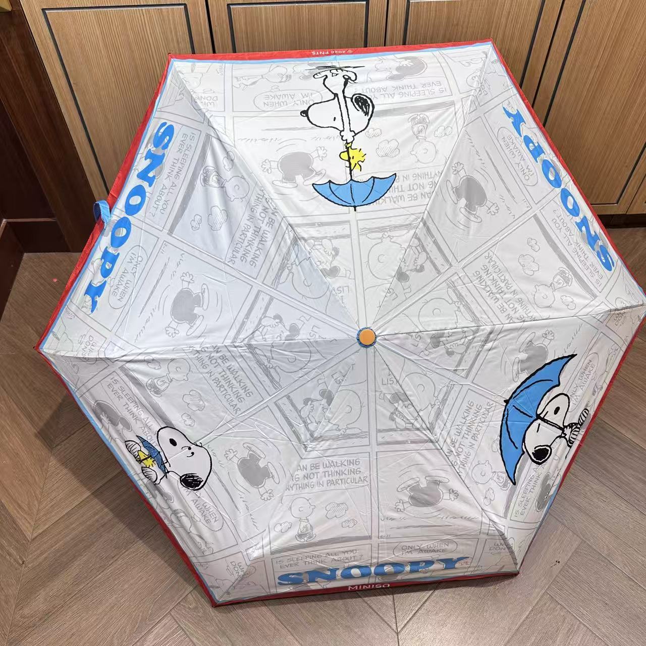 PEANUTS Snoopy Rainy Season Se - Travel Umbrella Compact recension och pris