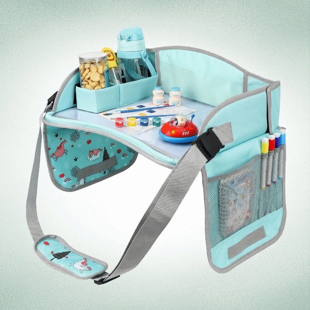 Portable Car Seat Writing Tray - Car Seat Travel Bag recension och pris