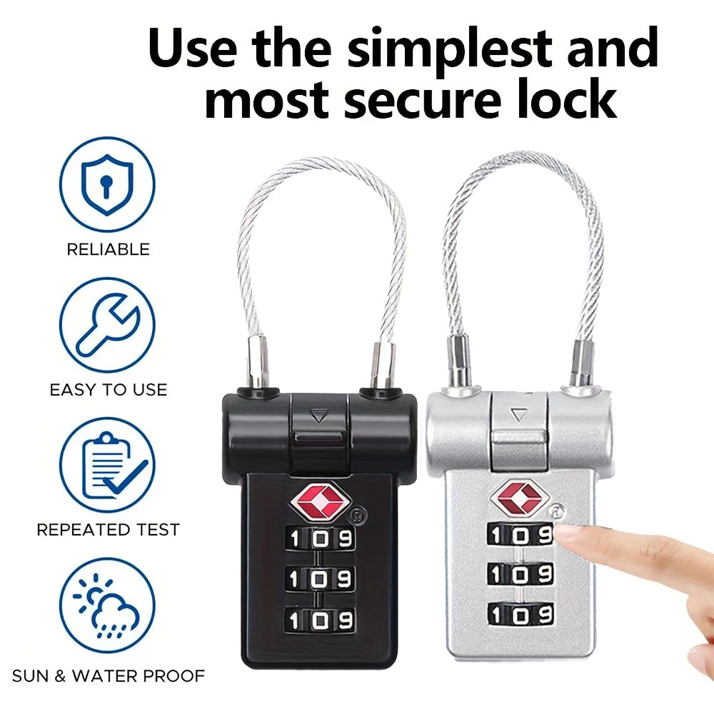 TSA Customs Code Lock for Trav - It Travel Accessories recension och pris