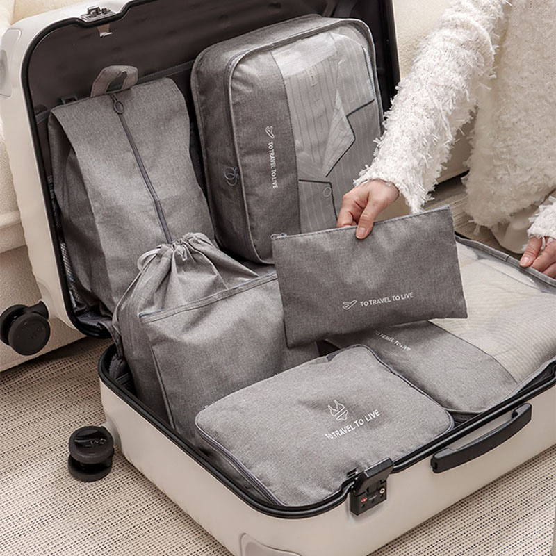 7 Piece Travel Packing Cubes S - Travel Accessories Kit For Women recension och pris