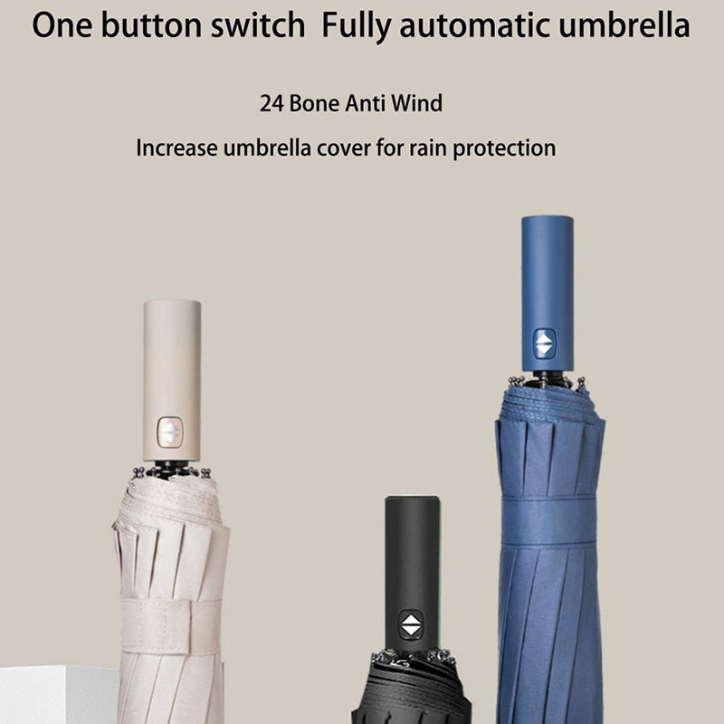 Reinforced 24-Bone Umbrella, M - Travel Umbrella Compact recension och pris