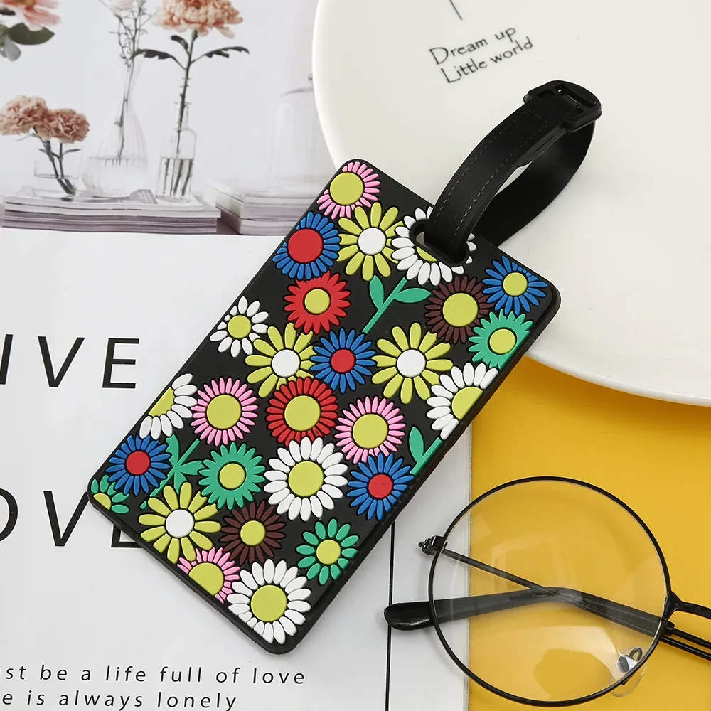 1PCS Geometric Luggage Tags Su - Travel Accessories Logo recension och pris