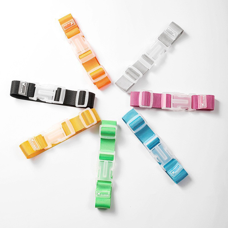 2pc Colorful Adjustable Baggag - Travel Accessories On Plane recension och pris