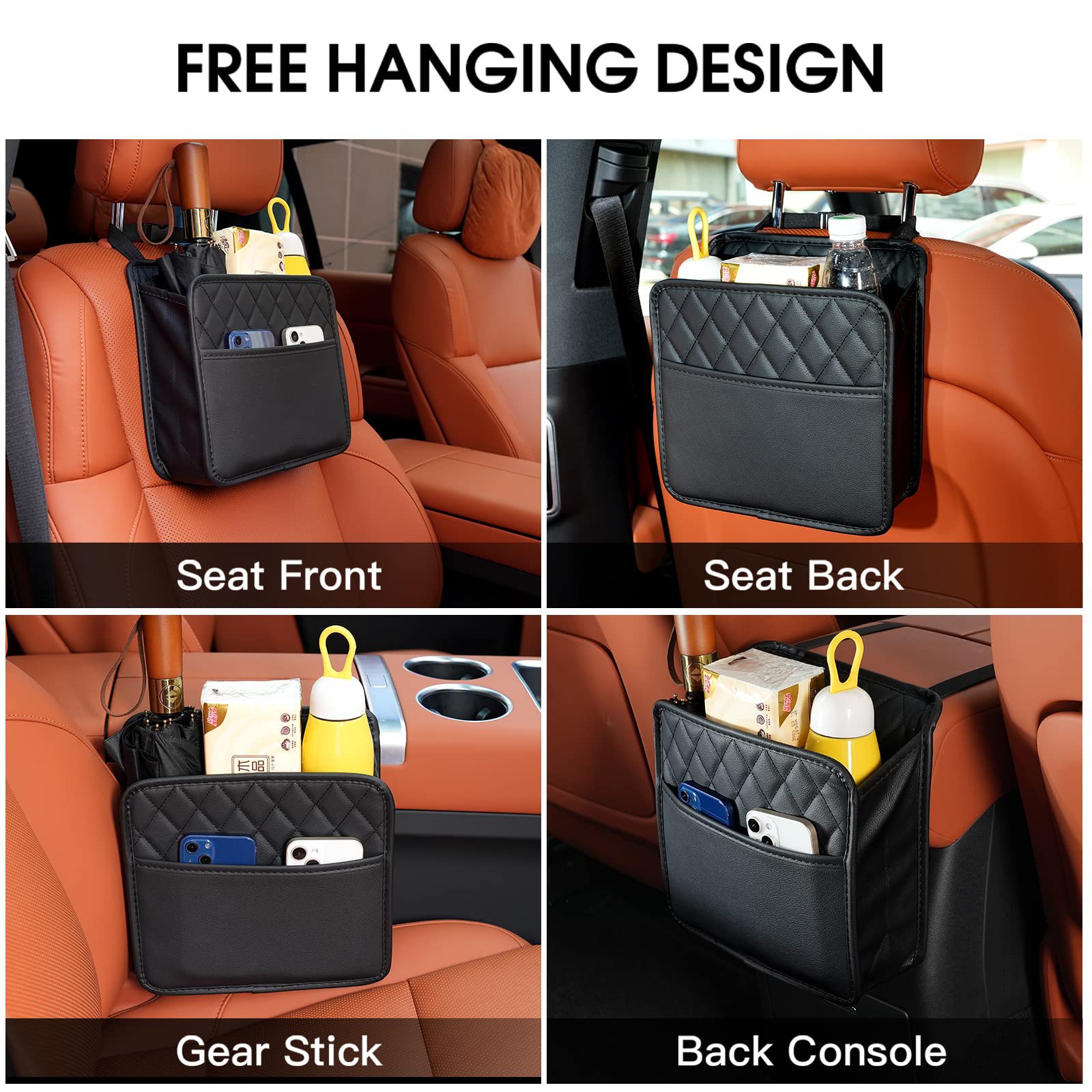 Hanging Storage Pocket Automot - Car Seat Travel Bag recension och pris