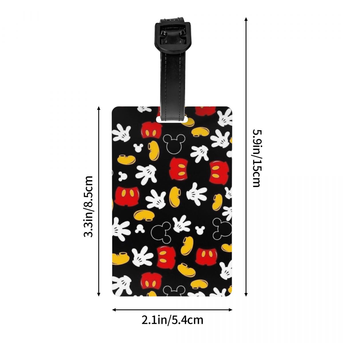 Custom M-Mouse  Luggage Tag fo - It Travel Accessories recension och pris