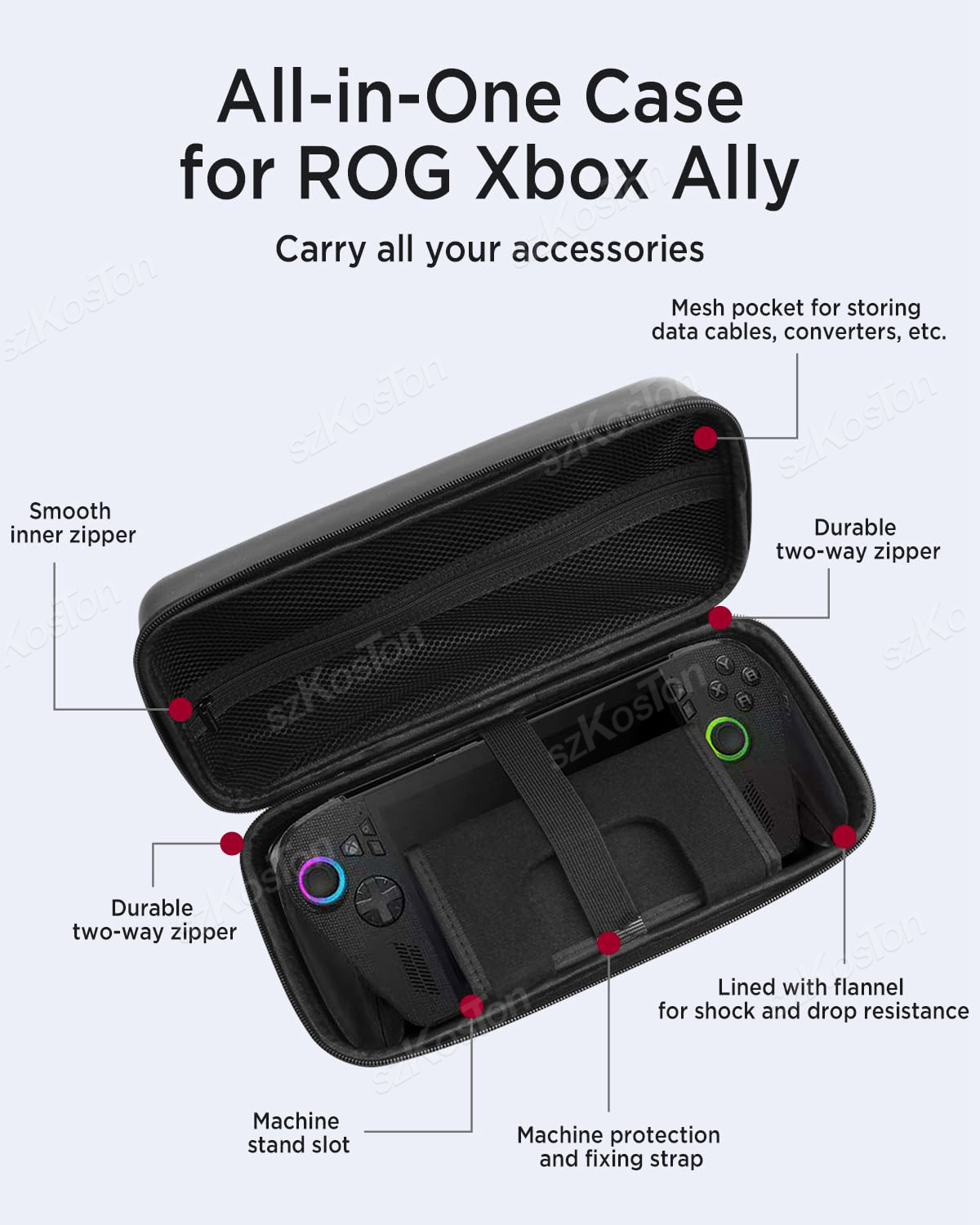 PU Portable Storage Bag for AS - Xbox Travel Accessories recension och pris