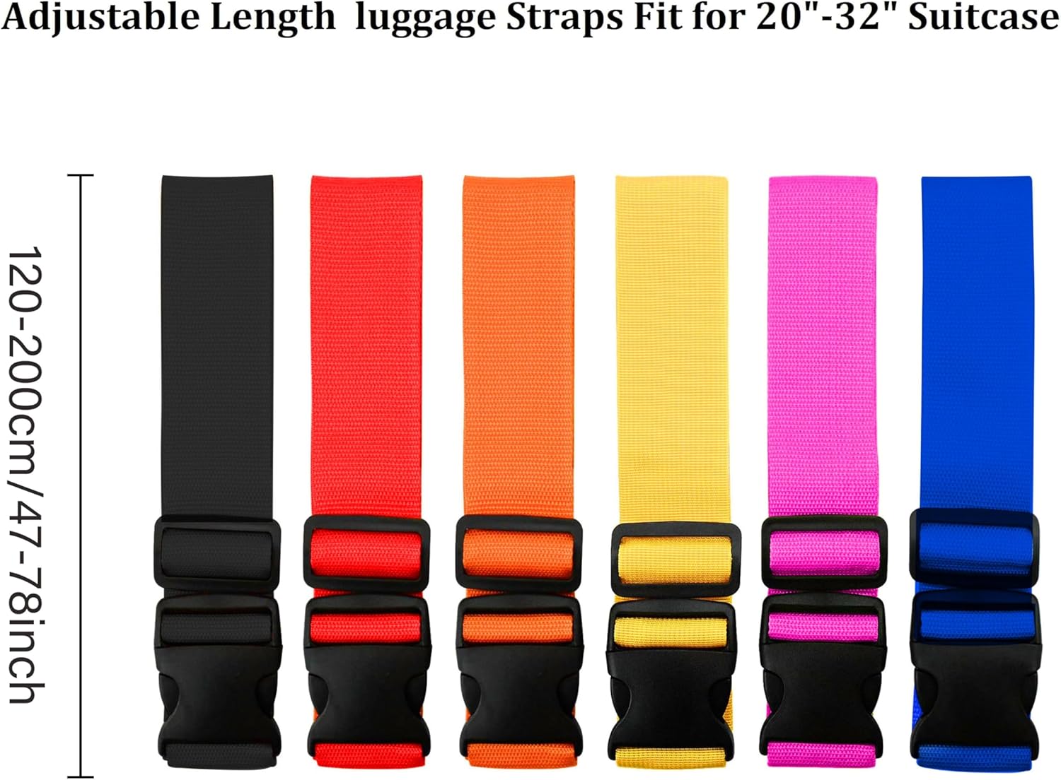 Bright Color Adjustable Luggag - Travel Accessories Logo recension och pris