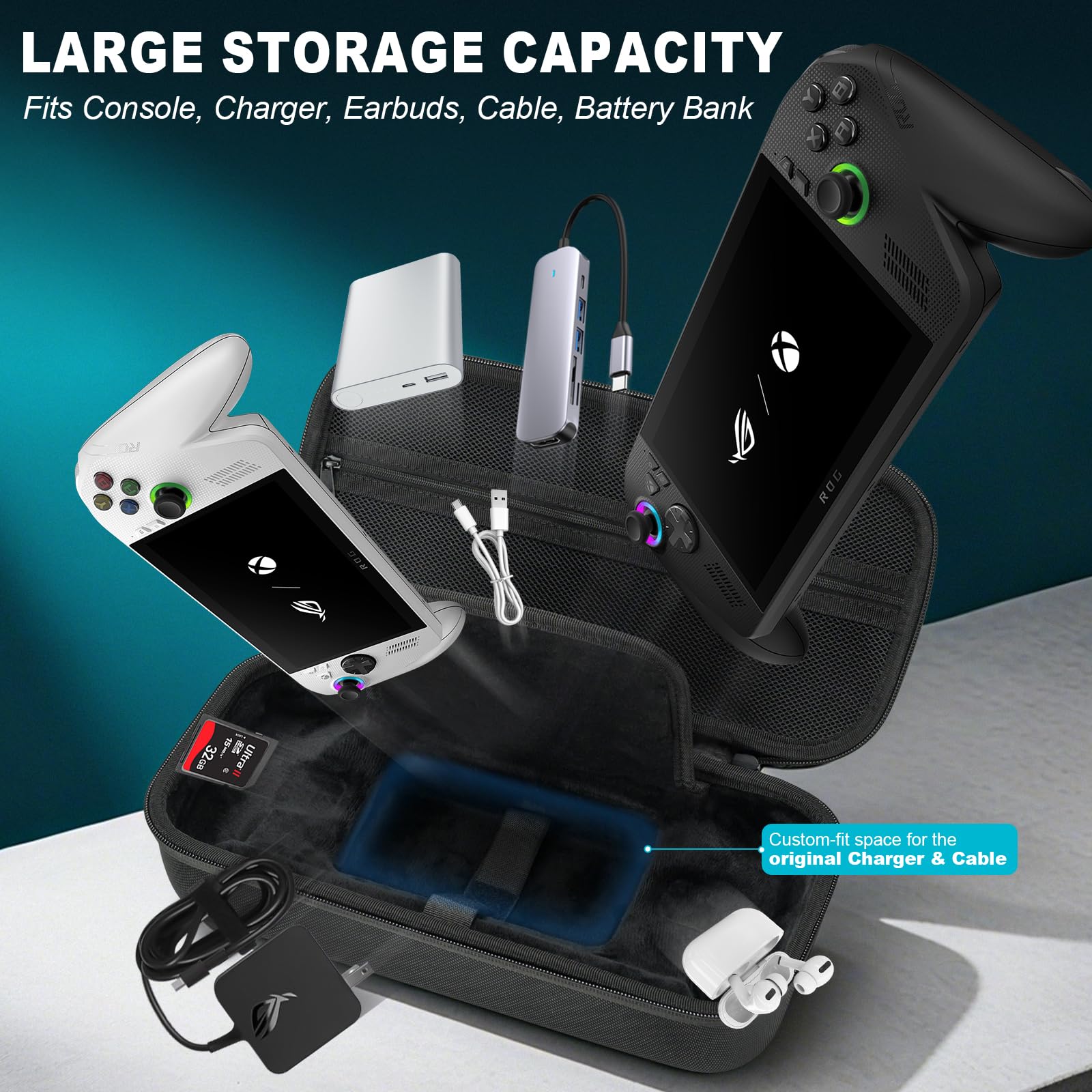 Large Capacity Carrying Case f - Xbox Travel Accessories recension och pris
