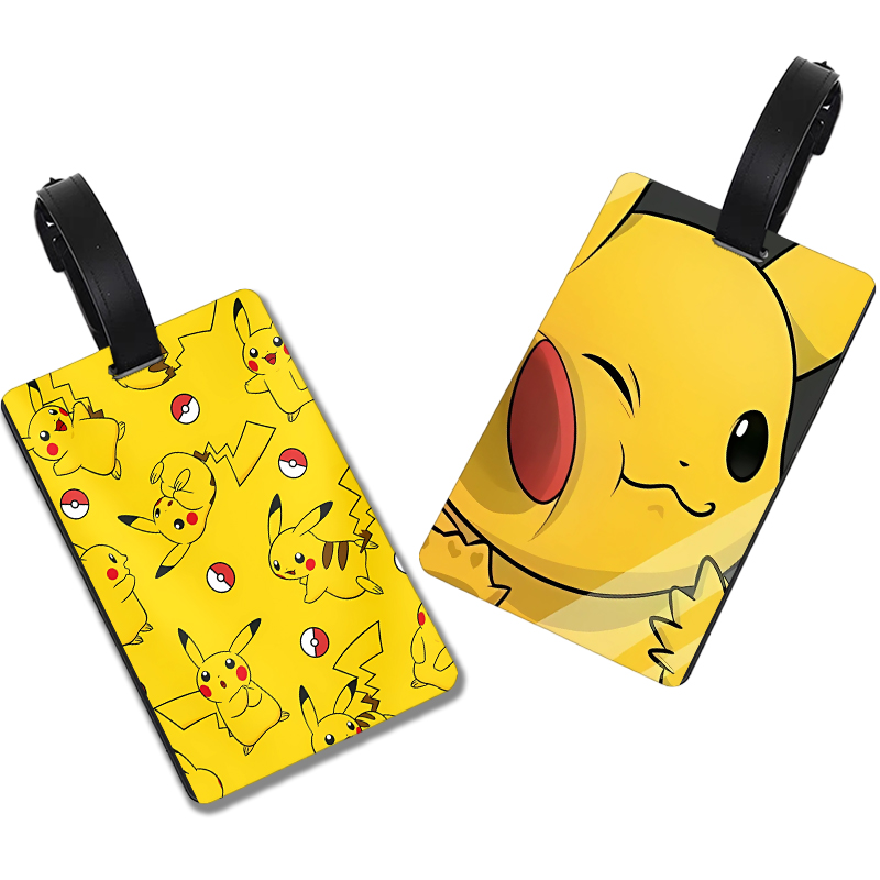 Pokemons Cartoon Luggage Tag K - Travel Accessories Logo recension och pris