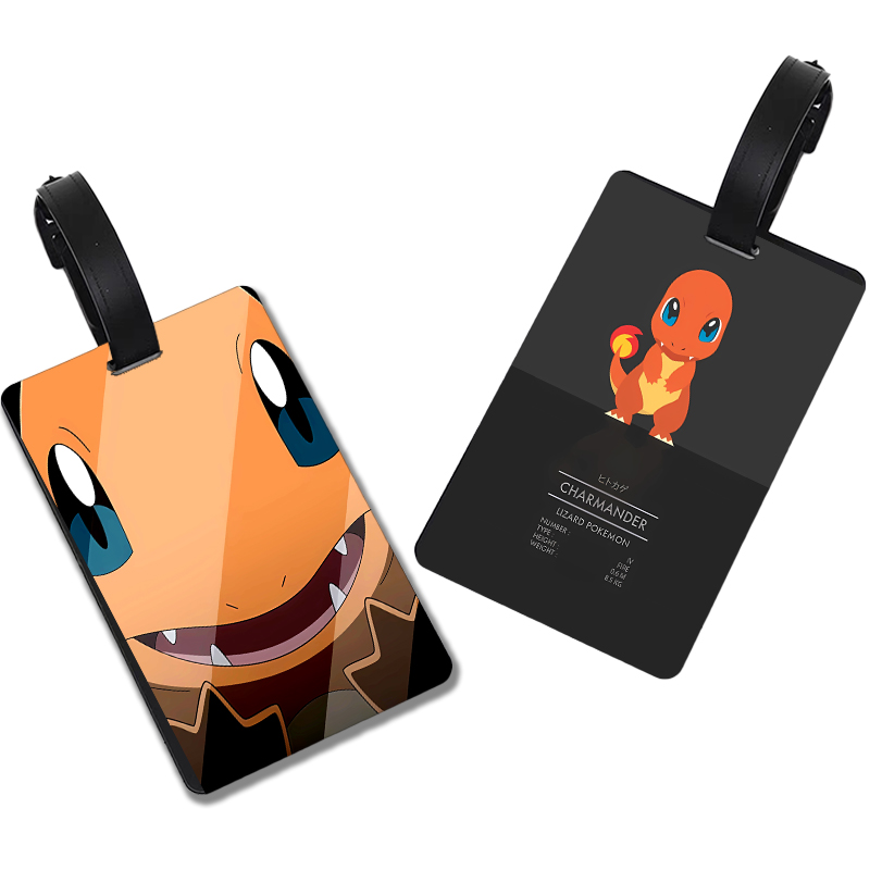 Pokemons Cartoon Luggage Tag K - Travel Accessories Logo recension och pris