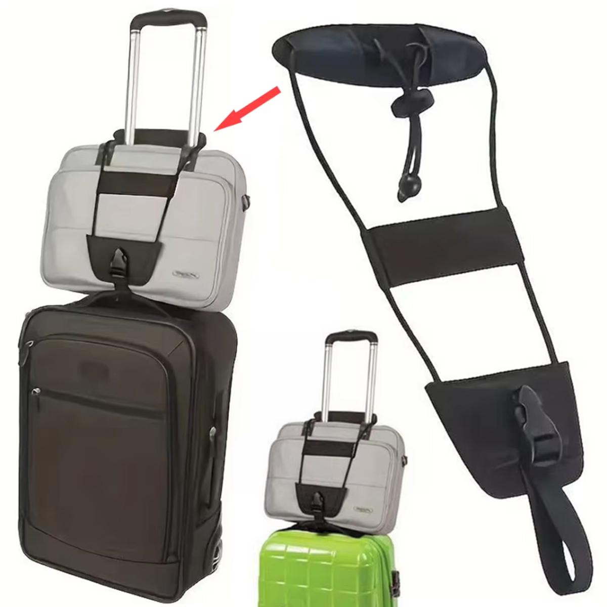 Travel Luggage Connecting Stra - Travel Accessories Logo recension och pris
