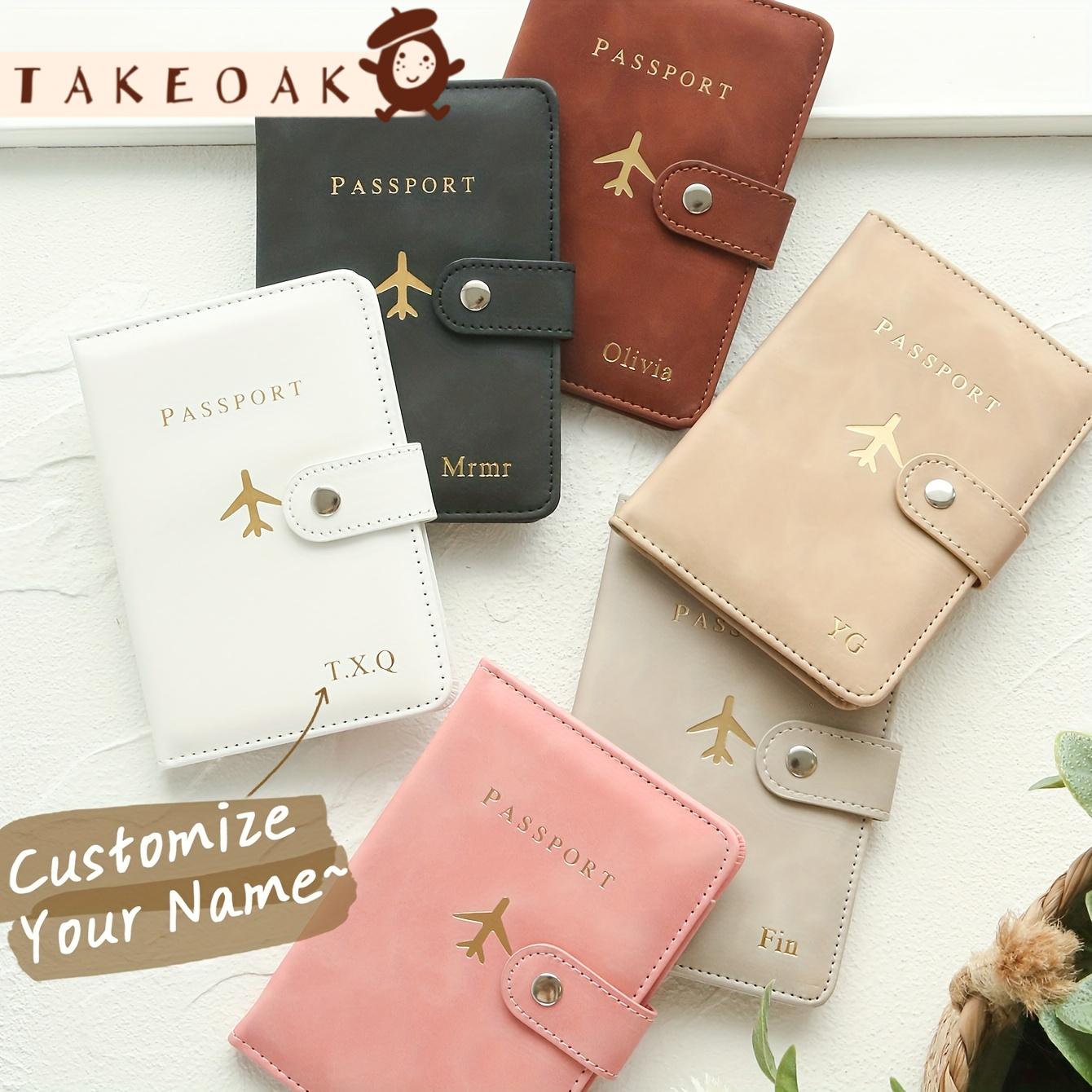 Custom Name PU Leather Passpor - Travel Accessories Overseas recension och pris