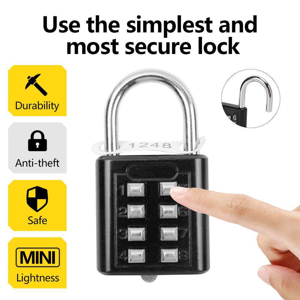 8-digit Combination Outdoor Bu - It Travel Accessories recension och pris