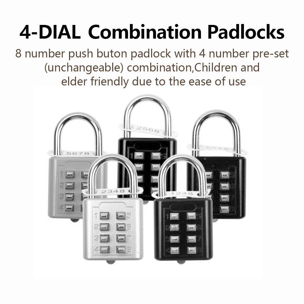 8-digit Combination Outdoor Bu - It Travel Accessories recension och pris