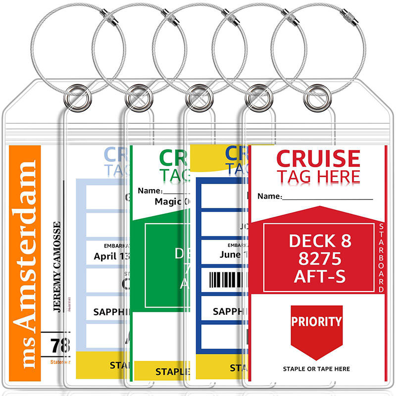 5pcs/Set Cruise Luggage Tags W - Travel Accessories On Plane recension och pris