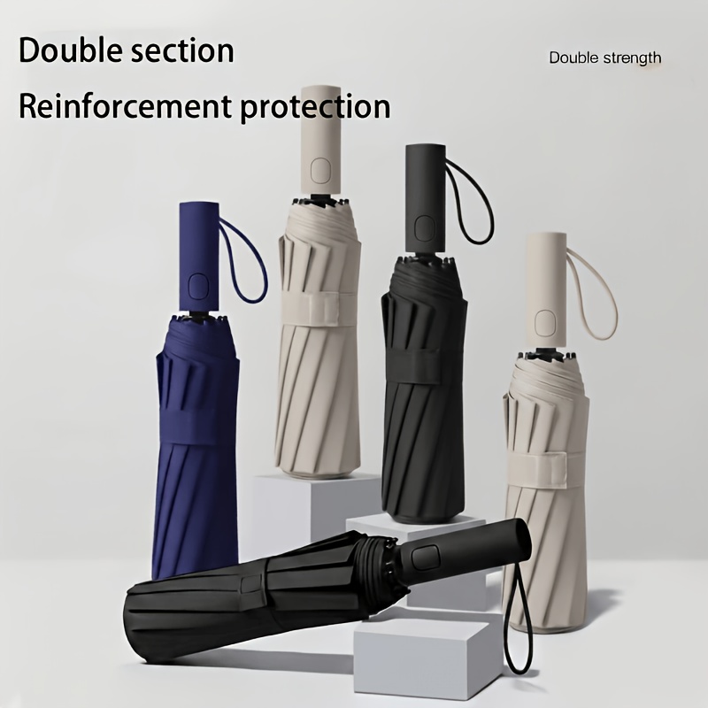 Automatic Open And Close Foldi - Travel Umbrella Compact recension och pris