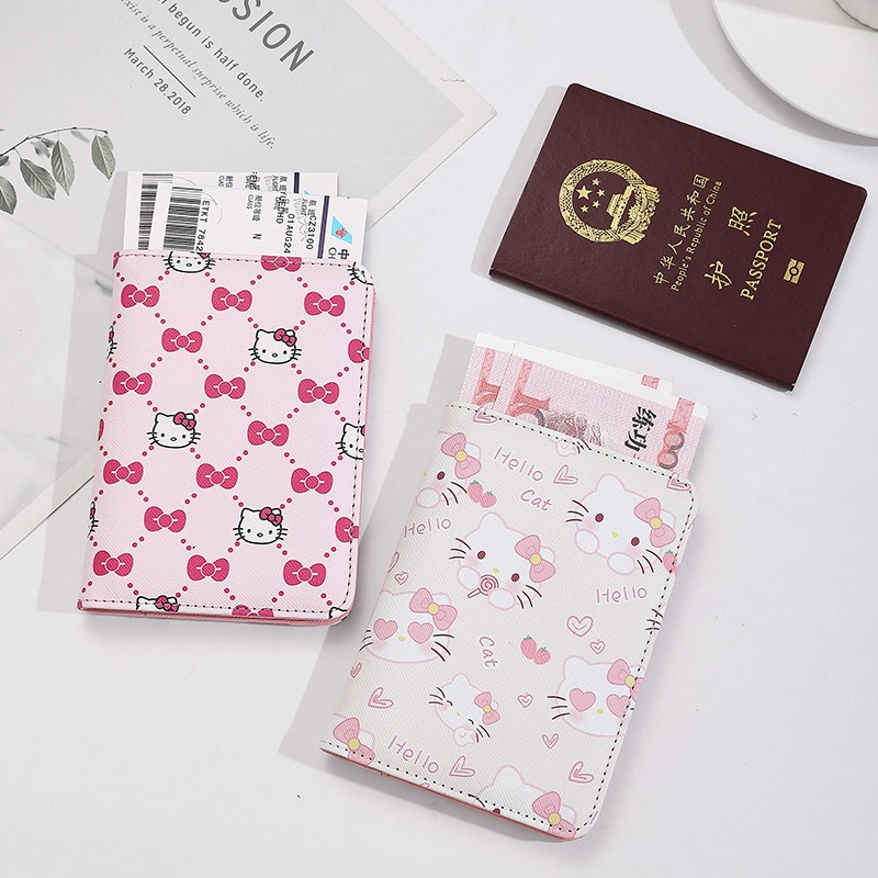 Hello Kitty Women Passport Cov - Travel Accessories On Plane recension och pris