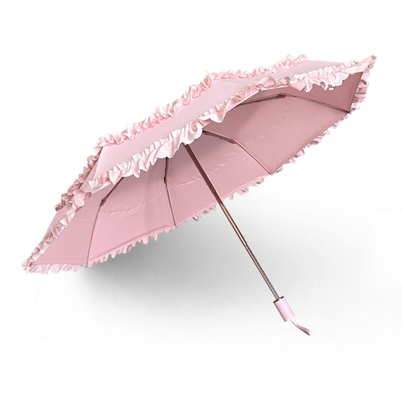 Vintage Lace Umbrella Foldable - Travel Umbrella Compact recension och pris