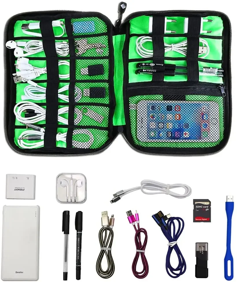 Cable Organizer Storage Bags S - Cable Organizer Travel recension och pris