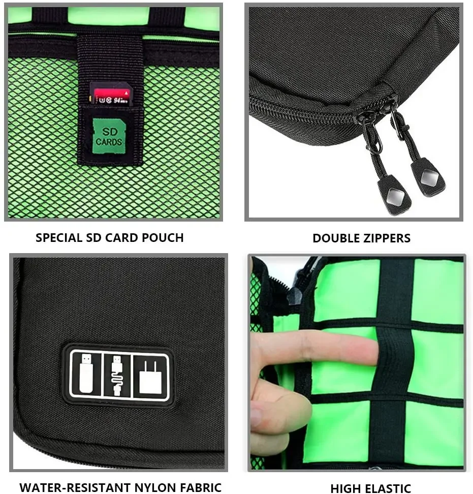 Cable Organizer Storage Bags S - Cable Organizer Travel recension och pris