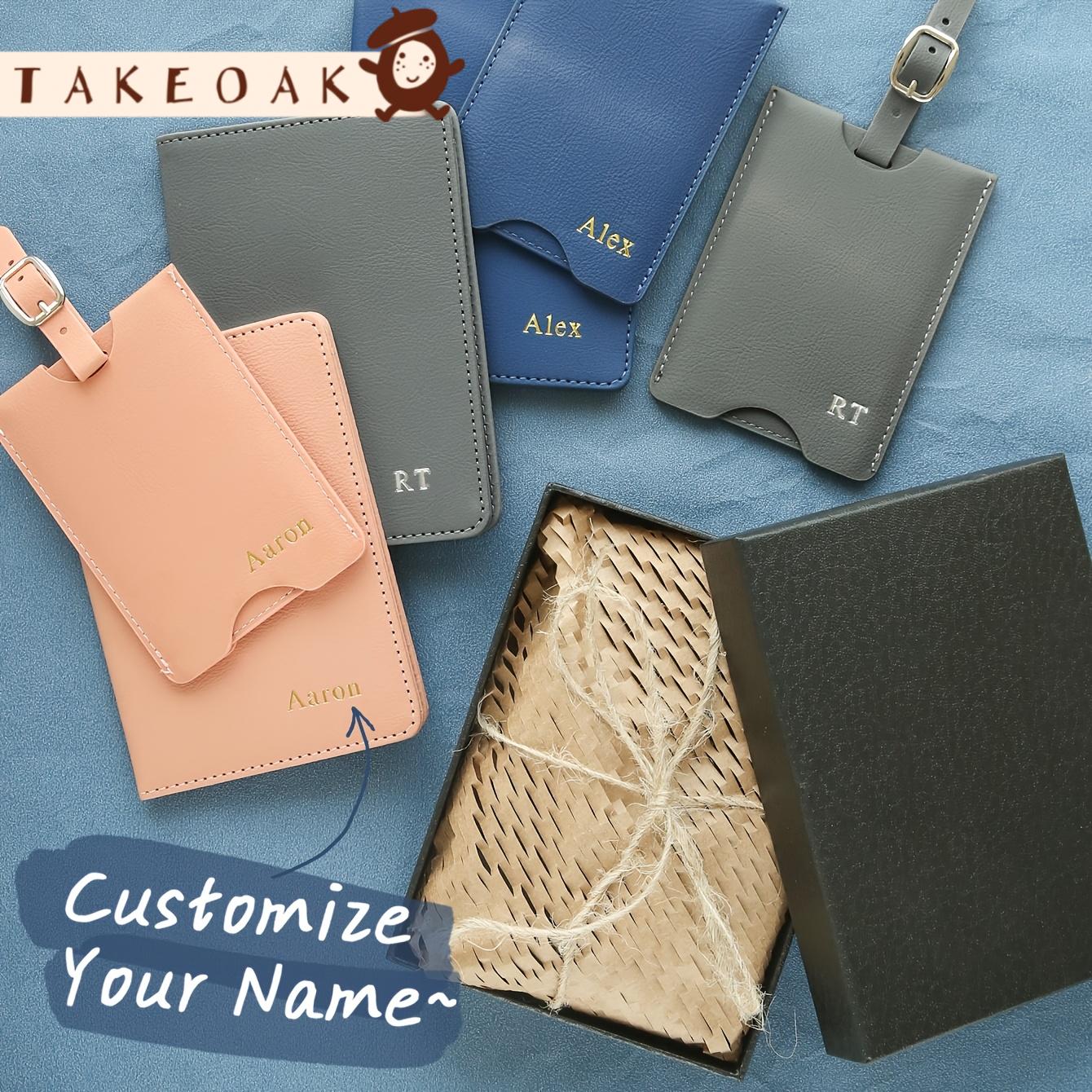 Personalized Custom Name Initi - Travel Accessories Overseas recension och pris